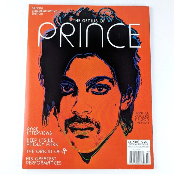 NEW The Genius of Prince - Conde Nast Special Edition Magazine 2016 - Picture 1 of 8